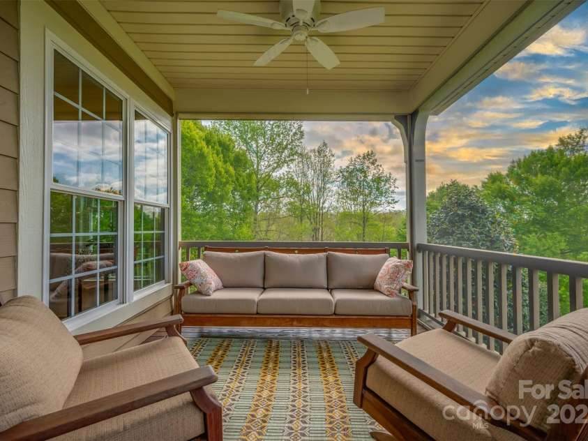 460 Dave Sims Road, Rutherfordton, NC 28139.  MLS# CAR4245147, YatesRealty ID 9921. Screened Porch