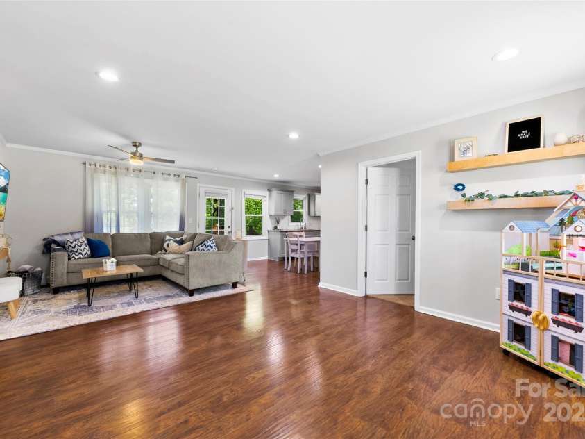 619 Archibald Road, Concord, NC 28025.  MLS# CAR4251795, YatesRealty ID 9927. Inviting open floor plan