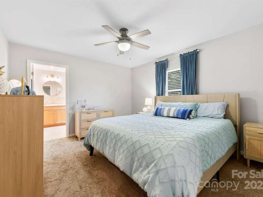 619 Archibald Road, Concord, NC 28025.  MLS# CAR4251795, YatesRealty ID 9927. Large primary bedroom