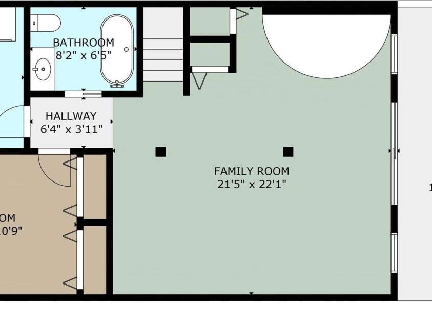 37 Cherokee Trail, Fletcher, NC 28732.  MLS# CAR4357676, YatesRealty ID 9928. Basement floor plan