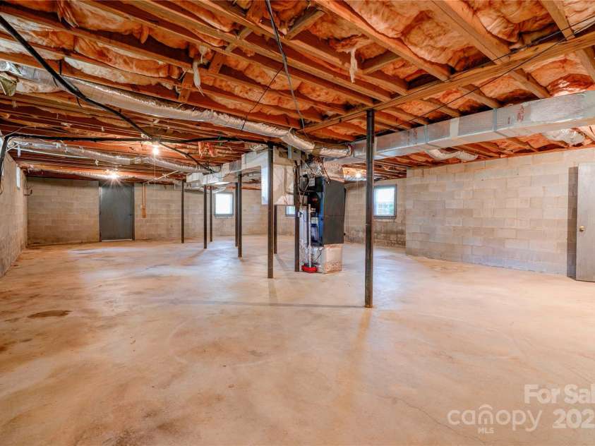 4029 Fallston Road, Shelby, NC 28150.  MLS# CAR4306182, YatesRealty ID 9936. Basement