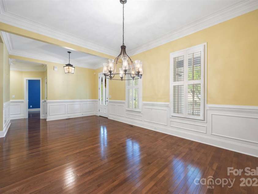 16919 Hedgerow Park Road, Charlotte, NC 28277.  MLS# CAR4249094, YatesRealty ID 9957. DINING ROOM