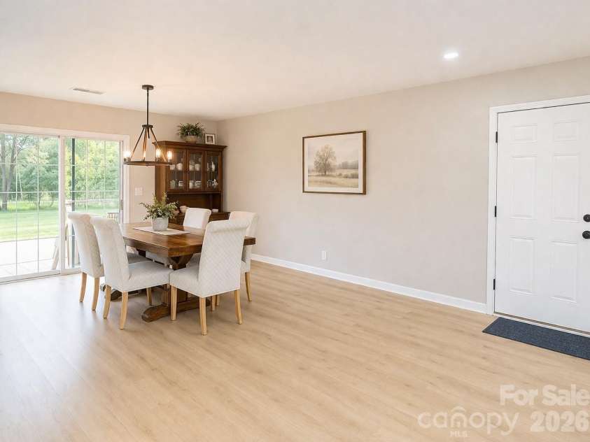 5126 Monroe Ansonville Road, Wingate, NC 28174.  MLS# CAR4361477, YatesRealty ID 9957. Dining Room