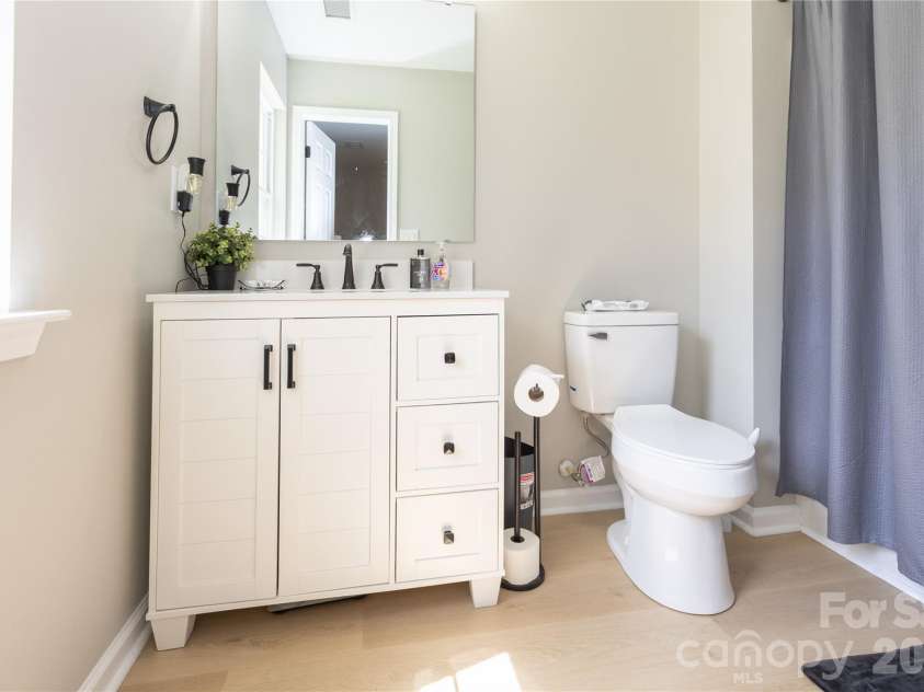 5126 Monroe Ansonville Road, Wingate, NC 28174.  MLS# CAR4361477, YatesRealty ID 9957. Master bath