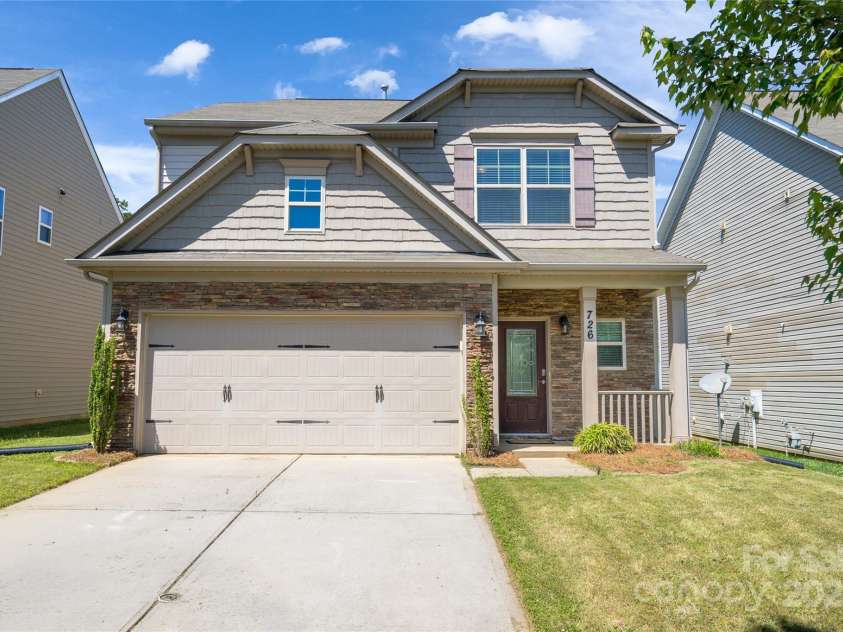 726 Centennial Street, Gastonia, NC 28056.  MLS# CAR4251192, YatesRealty ID 9959. 