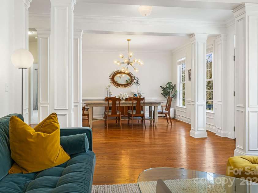 36 White Ash Drive, Asheville, NC 28803.  MLS# CAR4239154, YatesRealty ID 9961. Living room