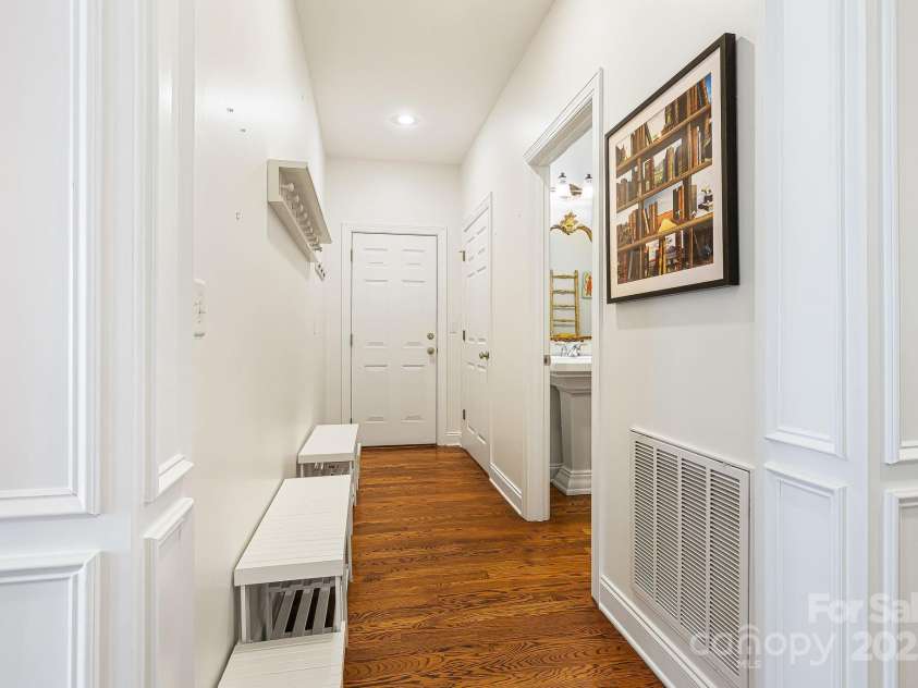 36 White Ash Drive, Asheville, NC 28803.  MLS# CAR4239154, YatesRealty ID 9961. Mud Room leading to Garage, Half Bath and Basement