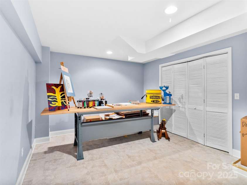 36 White Ash Drive, Asheville, NC 28803.  MLS# CAR4310417, YatesRealty ID 9961. Craft room/Art studio  