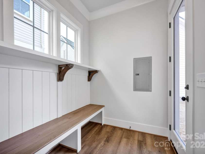 613 Hops Alley, Fort Mill, SC 29715.  MLS# CAR4193923, YatesRealty ID 9963. Drop Zone and Coat Closet at Rear Entry