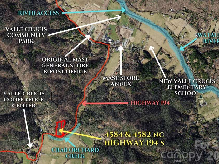 4584 & 4582 NC Highway 194 None, Banner Elk, NC 28604.  MLS# CAR4269014, YatesRealty ID 9968. 
