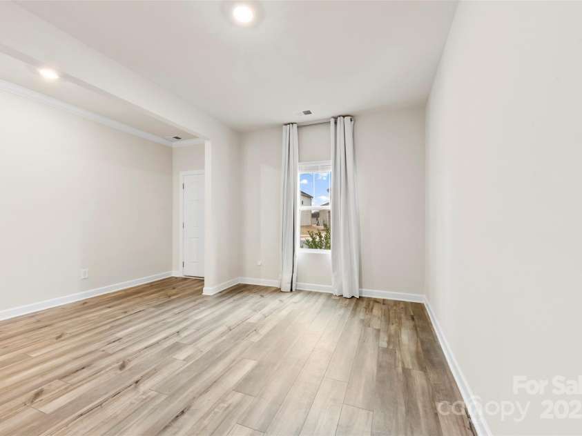 916 Clementine Road, Monroe, NC 28110.  MLS# CAR4232082, YatesRealty ID 9968. Foyer + Dining