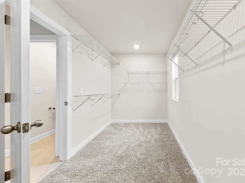 916 Clementine Road, Monroe, NC 28110.  MLS# CAR4232082, YatesRealty ID 9968. Primary Walk-in Closet