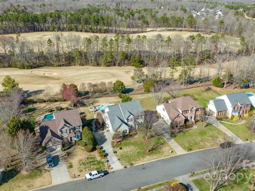 10615 Persimmon Creek Drive, Mint Hill, NC 28227.  MLS# CAR4232856, YatesRealty ID 9969. Aerial of Property