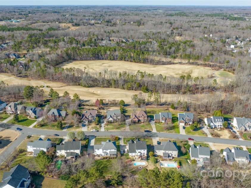 10615 Persimmon Creek Drive, Mint Hill, NC 28227.  MLS# CAR4232856, YatesRealty ID 9969. Aerial of Property