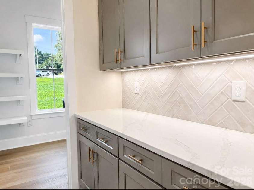 4744-B Polk Ford Road, Stanfield, NC 28163.  MLS# CAR4350602, YatesRealty ID 9972. Butlers pantry situated between the kitchen, office, and pantry!