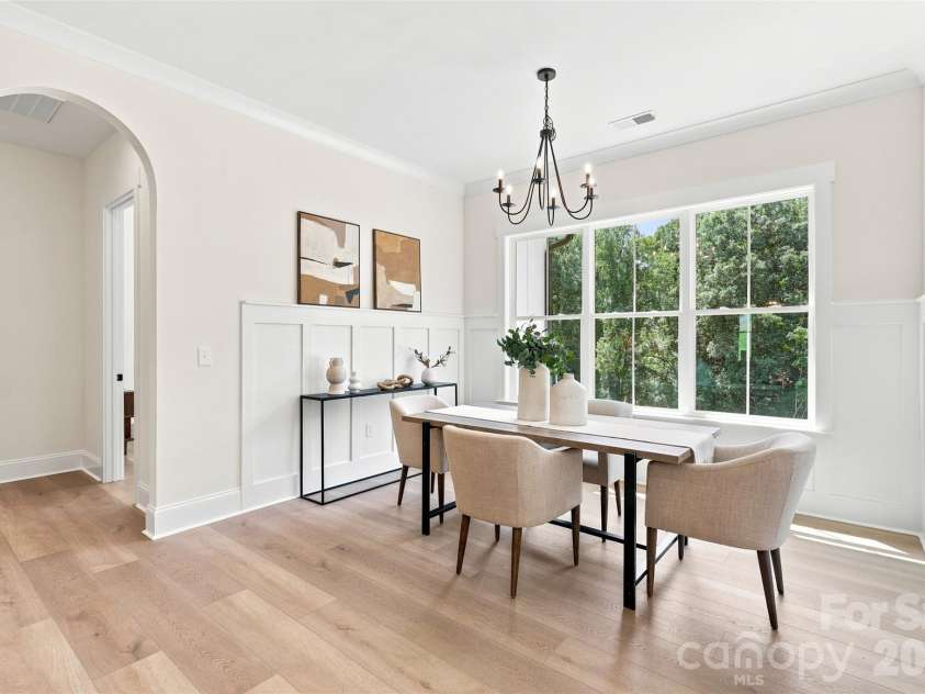 4744-B Polk Ford Road, Stanfield, NC 28163.  MLS# CAR4350602, YatesRealty ID 9972. Dining area w/ accent wall