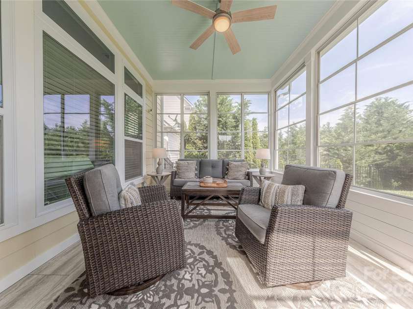 5250 Meadowcroft Way, Fort Mill, SC 29708.  MLS# CAR4251880, YatesRealty ID 9976. Heated / Cooled 4 Season Room