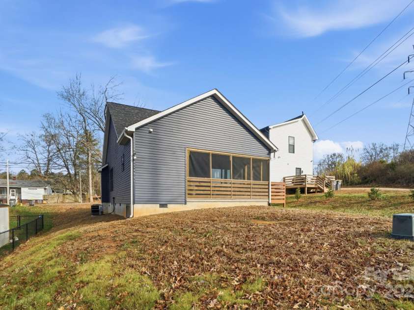 494 22nd Street, Kannapolis, NC 28083.  MLS# CAR4325150, YatesRealty ID 998. Back of Home