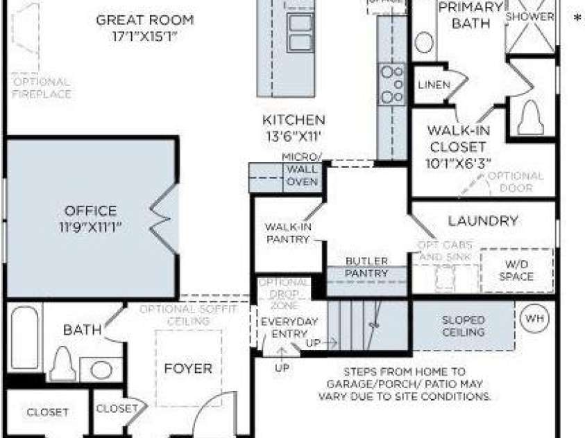 4126 Eastover Glen Road, Charlotte, NC 28269.  MLS# CAR4241761, YatesRealty ID 9984. Floorplan